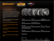 Tablet Screenshot of continentalrace.com